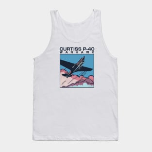 Curtiss P-40 Warhawk | WW2 Plane Tank Top